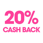 20% CashBack