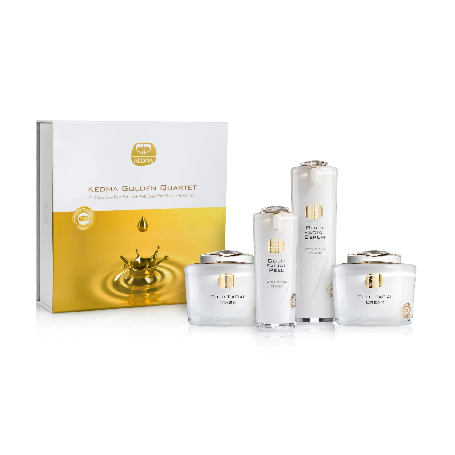 Golden Quartet - 24K Gold Skin Care Set